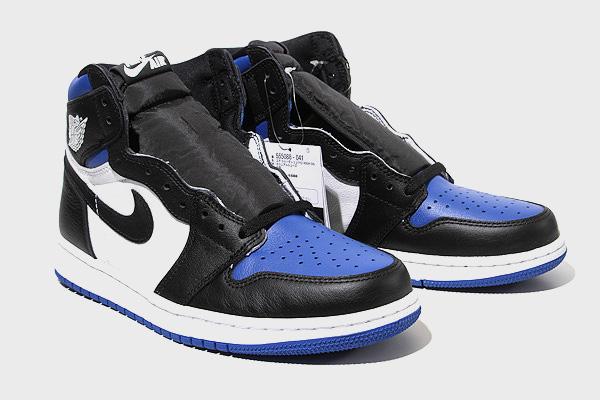 【中古】未使用品 26.5cm NIKE ナイキ AIR JORDAN 1 RETRO HIGH OG ' TOE' US8.5 555088-041/● メンズ