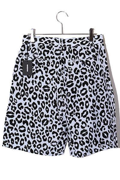 【中古】1 未使用品 2024SS マインデニム Lips Leopard Print Easy Shorts イージーショーツ LBL /■In2 メンズ 中古】1 未使用品 2024SS マインデニム Lips Leopard Print Easy