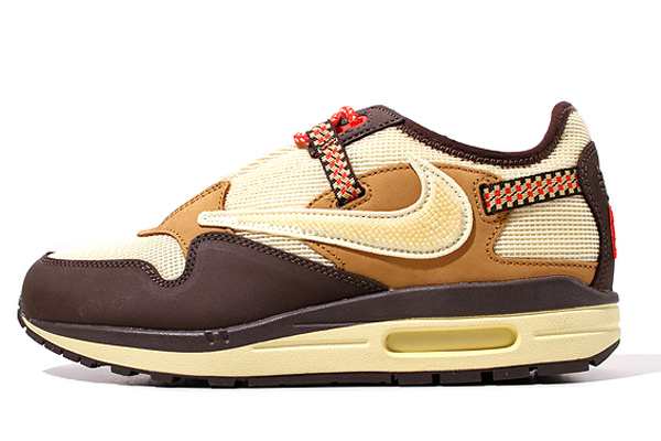 【中古】26.5cm トラヴィススコット ナイキ AIR MAX 1 CJ 'CACT.US Brown' エアマックス1 DO9392-200 /● メンズ