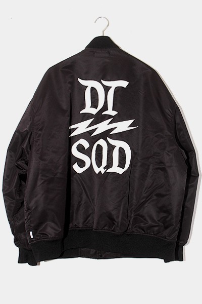 【中古】23SS WTAPS SIZE:4 TEAM / JACKET / NYLON. TWILL. DSQD 中綿 チームジャケット BLACK ブラック /● メンズ