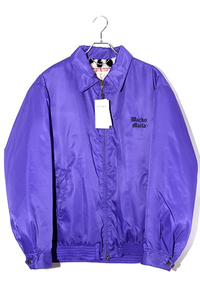 【中古】23AW ワコマリア マックレガー SIZE:L レオパード ボア アンチフリーズジャケット PURPLE パープル/● メンズ