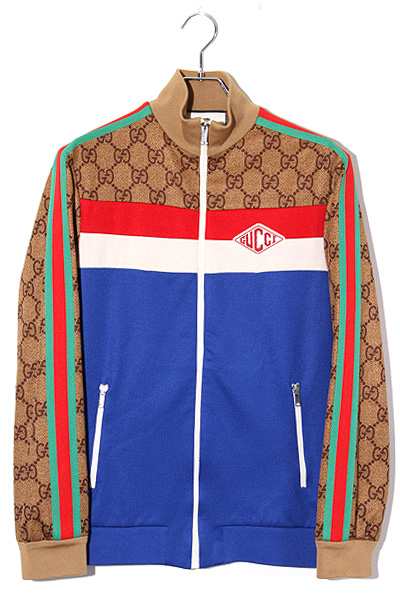 【中古】GUCCI グッチ SIZE:S GG テクニカルジャージートラックジャケット MULTI マルチ /● メンズ レディース