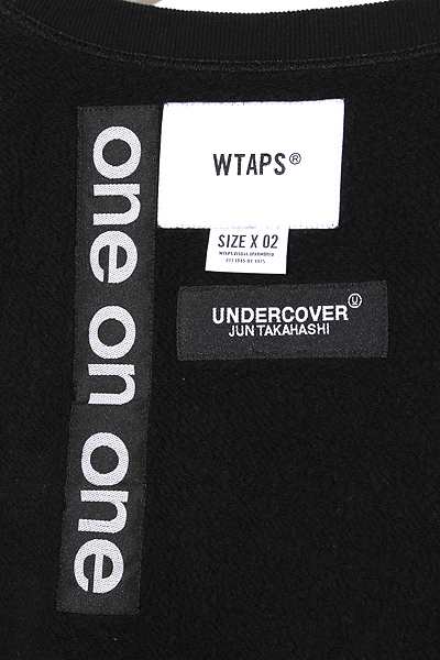 【中古】21AW WTAPS × UNDERCOVER SIZE:2 GIG CREW NECK クルーネック スウェット トレーナー M BLACK /● メンズ