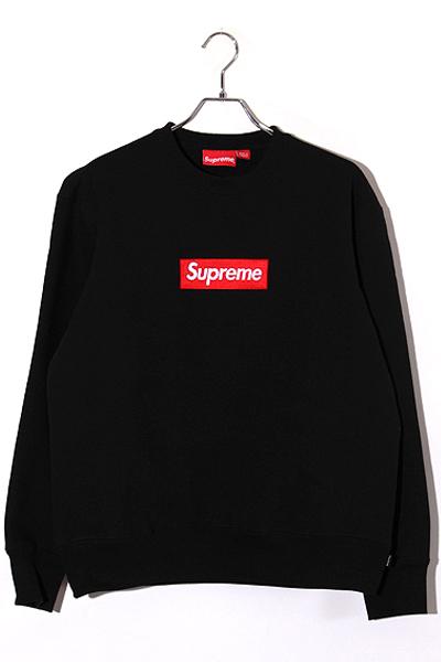 【中古】22AW Supreme シュプリーム SIZE:S Box Logo Crewneck ボックスロゴ クルー スウェット Black /● メンズの通販はトレーナー・スウェット