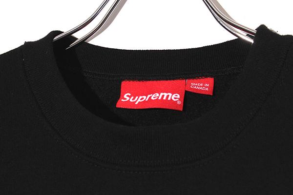 【中古】22AW Supreme シュプリーム SIZE:S Box Logo Crewneck ボックスロゴ クルー スウェット Black /● メンズの通販は