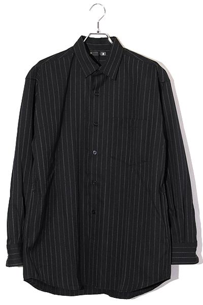 【中古】未使用品 2023AW MINEDENIM マインデニム SIZE:1 ウールサージストライプビッグシャツ BLT /● メンズの通販は