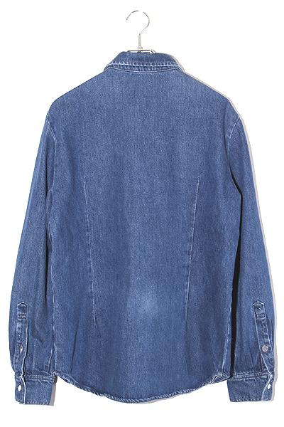 ラフシモンズ　STRAGHT FIT DENIM SHIRT ラフシモンズ RAF SIMONS ストレートフィットデニムシャツ