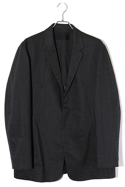 【中古】th TARO HORIUCHI SIZE:2 Technical Wool Jacket テクニカルウールジャケット GRAY グレー /◆ メンズ