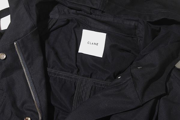【中古】クラネ CLANE CLANE クラネ 2WAY Liner military coat レイヤーミリタリーコート F NAVY ネイビー 18101-0061/◆☆ レディース