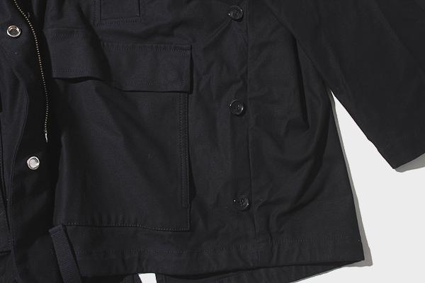 【中古】クラネ CLANE CLANE クラネ 2WAY Liner military coat レイヤーミリタリーコート F NAVY ネイビー 18101-0061/◆☆ レディース