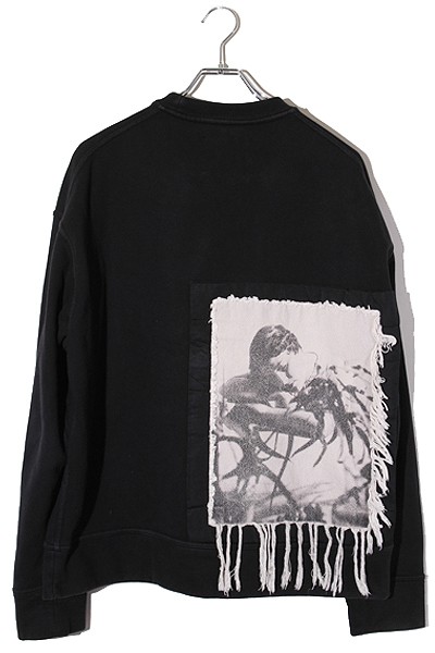 【中古】JIL SANDER ジルサンダー SIZE:M SWEATSHIRT CN LS クルーネックスウェットシャツ ブラック /● メンズの通販は