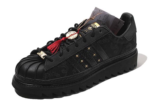 【中古】28cm 未使用品 CLOT × adidas クロット アディダス SUPERSTAR 'Lunar New Year' スーパースター JR5114