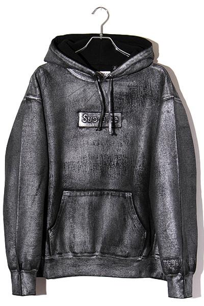 中古】24SS Supreme × MM6 SIZE:M Foil Box Logo Hooded