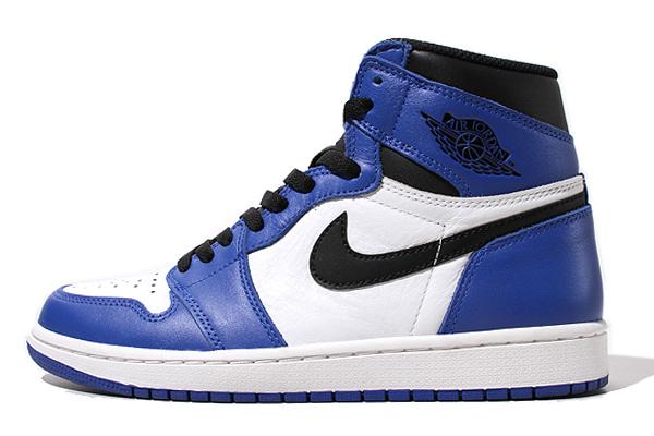 【中古】26.5cm ナイキ エアジョーダン1 レトロ ハイ OG ゲームロイヤル スニーカー 555088-403