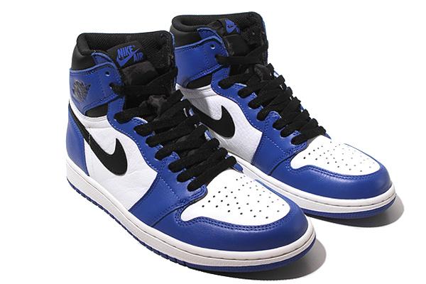 【中古】26.5cm ナイキ エアジョーダン1 レトロ ハイ OG ゲームロイヤル スニーカー 555088-403