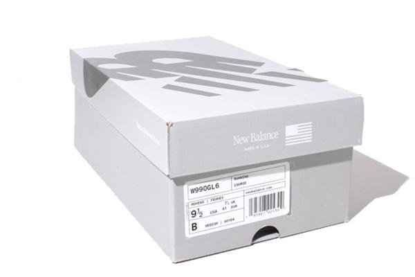 【中古】26.5cm 未使用品 NEW BALANCE ニューバランス Made in USA W990GL6 ローカット スニーカー シューズ 靴