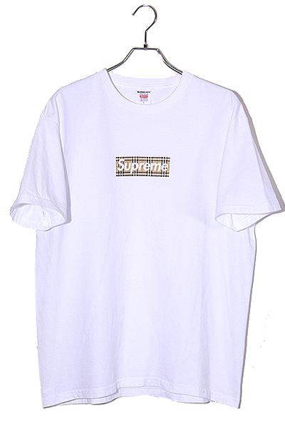 Supreme Burberry Box Logo Tee tシャツ 低 価格 通販