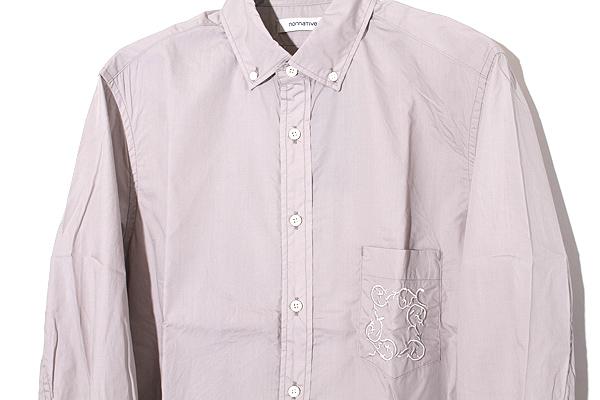 【中古】1 未使用品 2025SS nonnative ノンネイティブ DWELLER B.D. L/S SHIRT COTTON TYPEWRITER NN-S4601_2