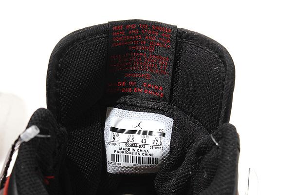 【中古】27.5cm 未使用品 NIKE ナイキ AIR JORDAN 1 RETRO HIGH OG 'Bred' (2013) エアジョーダン1 レトロ ハイ OG 555088-023