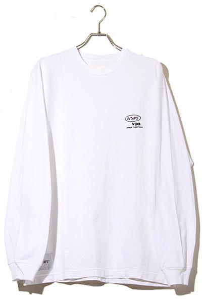 【中古】2023AW WTAPS ダブルタップス AII 01/LS/Cotton Protect White コットン 長袖 Tシャツ カットソー 1 ホワイト