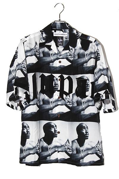 【中古】2023SS WACKO MARIA ワコマリア 2PAC / S/S HAWAIIAN SHIRT (TYPE-2) ハワイアンシャツ 半袖シャツ M