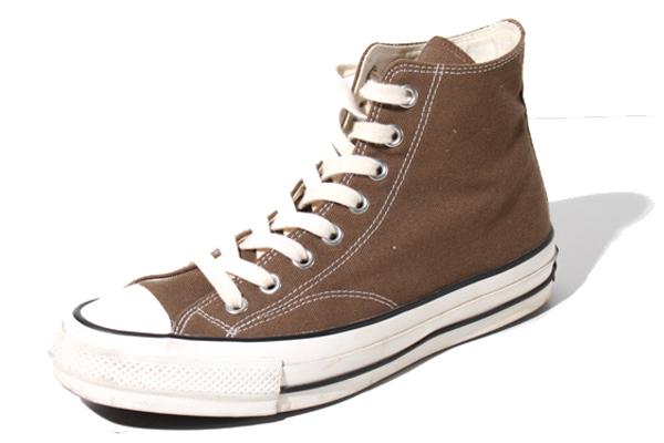 【中古】27.0cm 2022SS CONVERSE CHUCK TAYLOR CANVAS HI シューズ 靴 8.5 BROWN ブラウン 1SC910 /● メンズ
