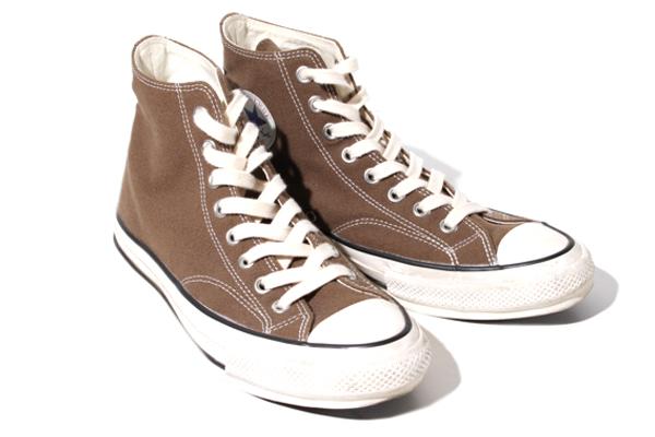 【中古】27.0cm 2022SS CONVERSE CHUCK TAYLOR CANVAS HI シューズ 靴 8.5 BROWN ブラウン 1SC910 /● メンズ