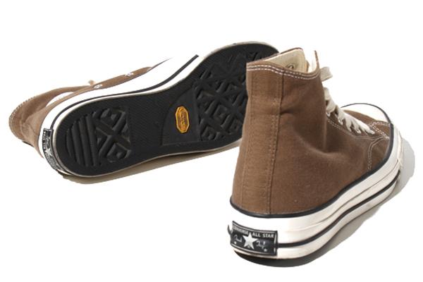 【中古】27.0cm 2022SS CONVERSE CHUCK TAYLOR CANVAS HI シューズ 靴 8.5 BROWN ブラウン 1SC910 /● メンズ