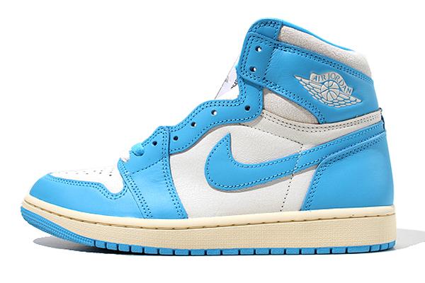 【中古】 27.0cm 未使用品 NIKE ナイキ AIR JORDAN 1 RTERO HIGH OG 'UNC Reimagined'  リイマジンド スニーカー US9