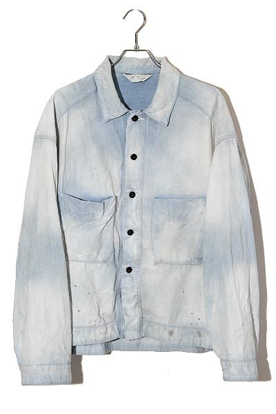 中古】2025SS ANCELLM アンセルム CHAMBRAY SHIRT JACKET シャンブレー 