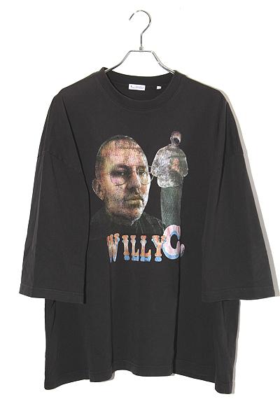 【中古】2022SS WILLY CHAVARRIA ウィリーチャバリア WILLY FACE SS BUFFALO TEE フォトT バッファロー 半袖Tシャツ L