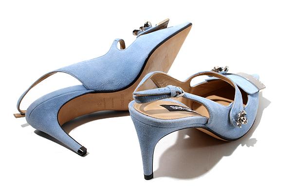 sergiorossi セルジオロッシsr1 スリングバック ライトグレー 38 未