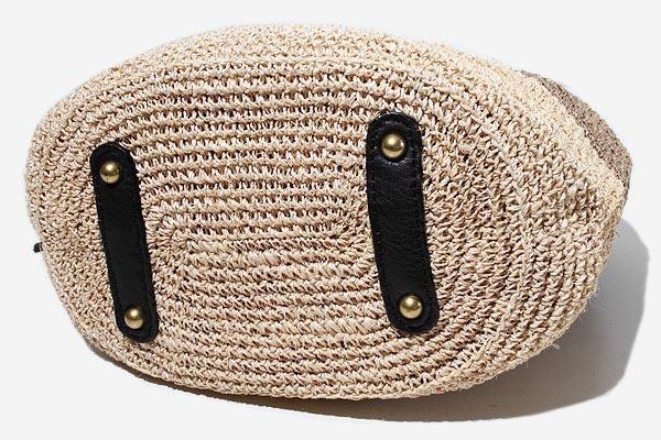 VIOLAd'ORO(ヴィオラドーロ) SANDRO アバカ ワンショルダーバッグ(V