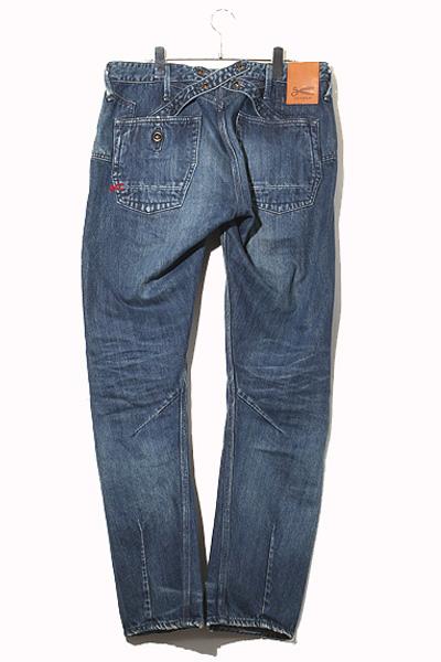 DENHAM CROSSBACK キャロット 日本製 赤パッチ 希少 DENHAM CROSSBACK