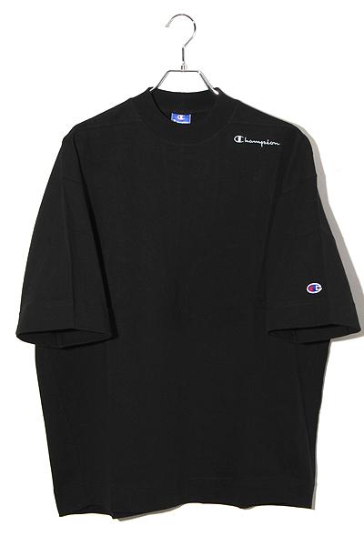 【中古】M 未使用品 N.HOOLYWOOD × Champion クルーネック Tシャツ カットソー BLACK ブラック C8-B360 /■In2