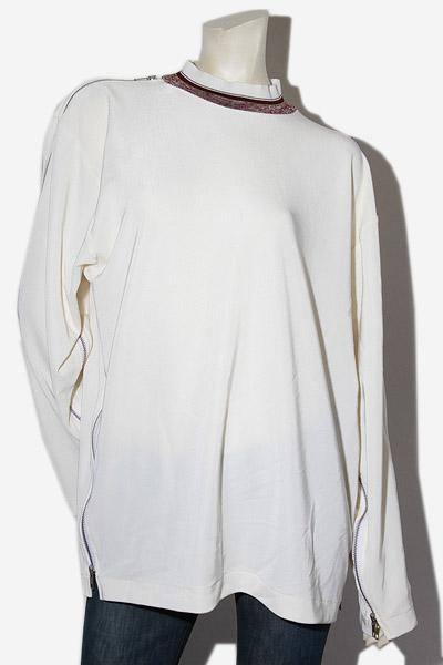 【中古】TOGA PULLA トーガ プルラ Code pique jersey top コード ピケ ジャージー トップス 36 TP242-JK235