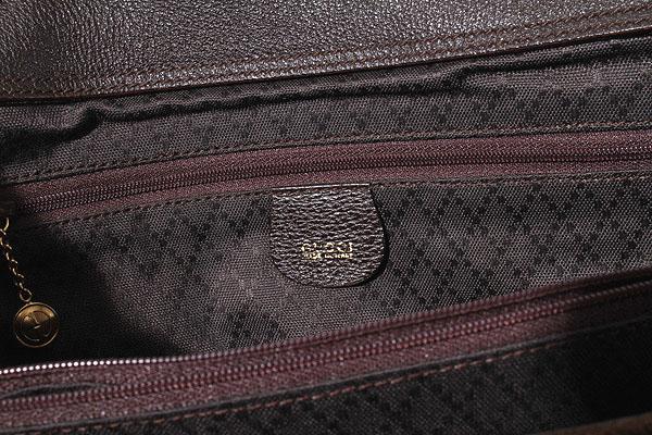 【中古】グッチ GUCCI GUCCI グッチ バンブーライン スエードレザー ハンドバッグ FREE BROWN ブラウン_5