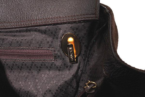 【中古】グッチ GUCCI GUCCI グッチ バンブーライン スエードレザー ハンドバッグ FREE BROWN ブラウン_6