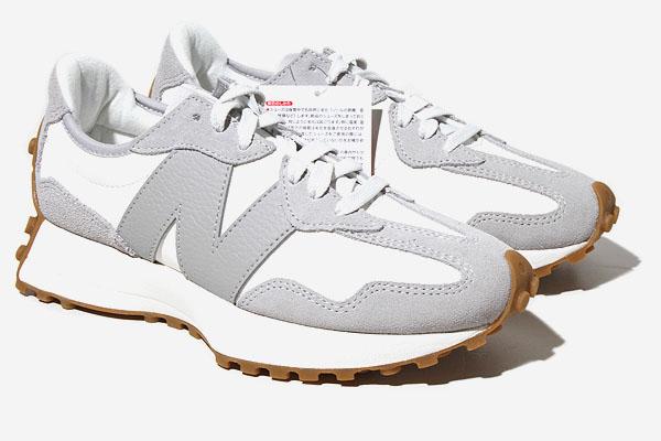 【中古】24.5cm 未使用品 NEW BALANCE ニューバランス スニーカー US7.5 GRAY グレー WS327NKC /◆☆ レディース