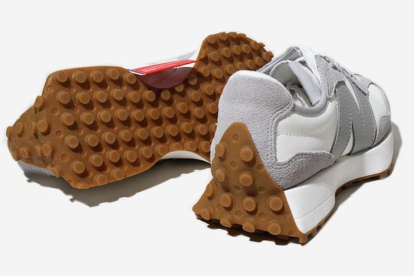 【中古】24.5cm 未使用品 NEW BALANCE ニューバランス スニーカー US7.5 GRAY グレー WS327NKC /◆☆ レディース