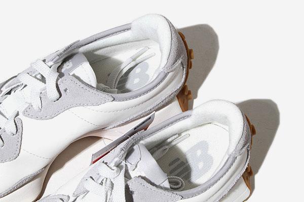 【中古】24.5cm 未使用品 NEW BALANCE ニューバランス スニーカー US7.5 GRAY グレー WS327NKC /◆☆ レディース