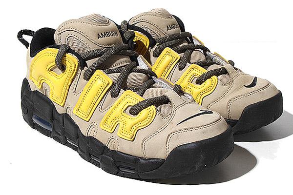 【中古】28.0cm NIKE AMBUSH エア モアアップテンポ ロー モアテン  スニーカー シューズ 靴 10 FB1299-200