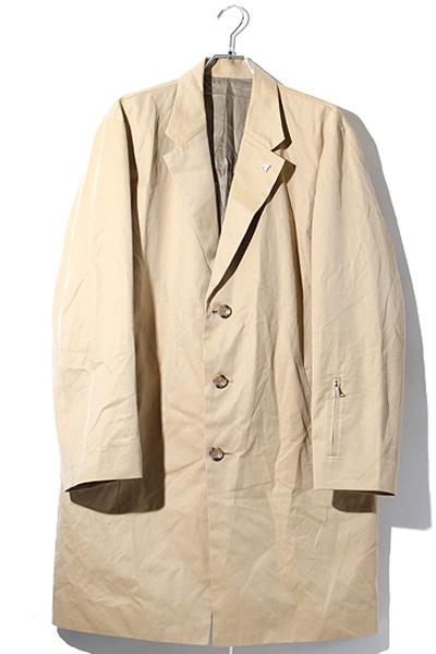 【中古】2022AW SOPHNET. ソフネット CHESTER FIELD JAKET チェスターフィールドジャケット L beige ベージュ