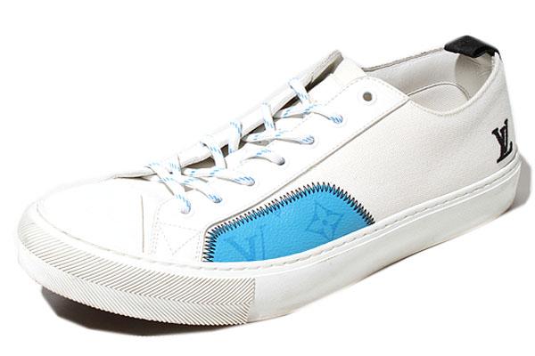 【中古】26.5?p LOUIS VUITTON ルイヴィトン 2020SS モノグラム キャンバス トゥーライン ローカット スニーカー8