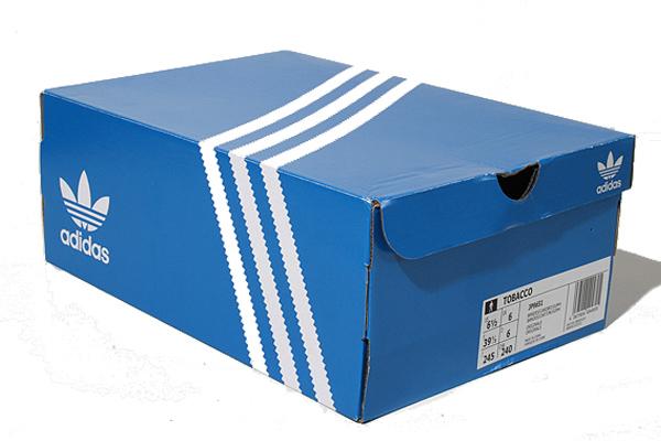 【中古】24.5cm 未使用品 adidas originals アディダスオリジナルス TABACCO  タバコ ローカット スニーカー シューズ
