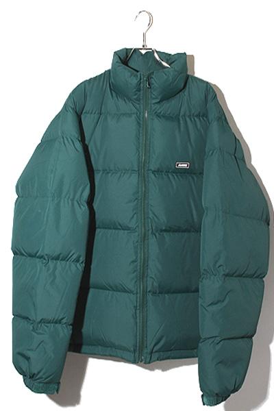 【中古】2024FW 未使用品 X-LARGE エクストララージ DOWN JACKET ダウンジャケット L Green グリーン 101244021011