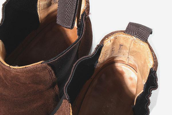 【中古】25.5cm Lloyd Footwear ロイド フットウェア スエード サイドゴアブーツ 7 BROWN ブラウン /◆ メンズ