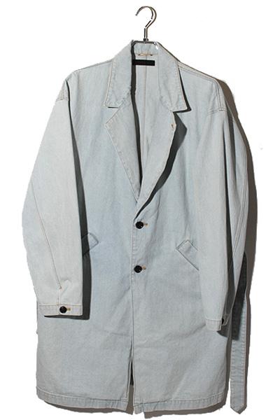 【中古】junhashimoto ジュンハシモト SH02OVER SHIRTS COAT ベルテッドシャツコート オーバーサイズ シャツ コート 3