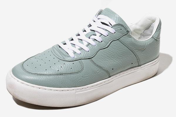 【中古】26cm junhashimoto ジュンハシモト JH+SNEAKERS ローカット スニーカー MINT BLUE ミントブルー 1112410031