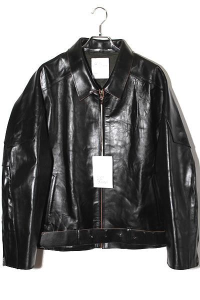 【中古】未使用品 2025AW ANCELLM アンセルム H.L ZIP UP JACKET 2 BLACK ブラック ANC-JK52 /● メンズ